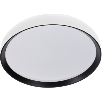 LED dimbaar plafondlamp LIXAN LED/47W/230V 3000-6500K Ø 38,6 cm wit/zwart + afstandsbediening