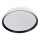 LED dimbaar plafondlamp LIXAN LED/47W/230V 3000-6500K Ø 38,6 cm wit/zwart + afstandsbediening