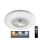 LED Dimbaar plafondlamp met ventilator OPAL LED/72W/230V 3000-6500K + afstandsbediening