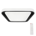 LED Dimbaar Plafondlamp QUADRO LED/66W/230V 3000-6000K wit/zwart + afstandsbediening