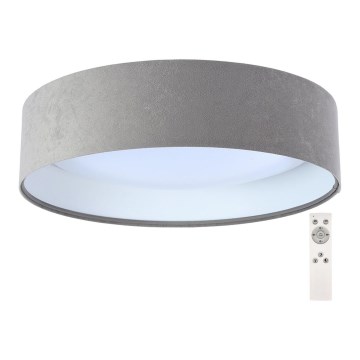 LED Dimbaar Plafondlamp SMART GALAXY LED/24W/230V Ø 44 cm grijs/wit 3000-6500K + afstandsbediening