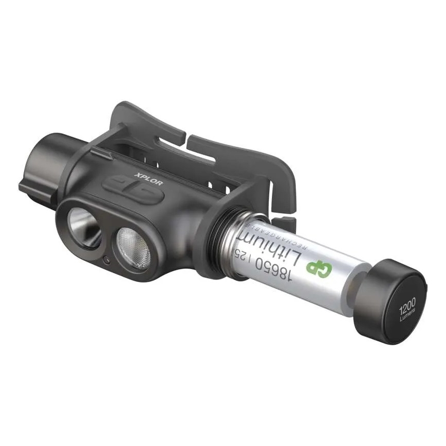 LED Dimbaar rechargeable headlamp GP XPLOR PHR19 LED/1x18650/5V IPX8