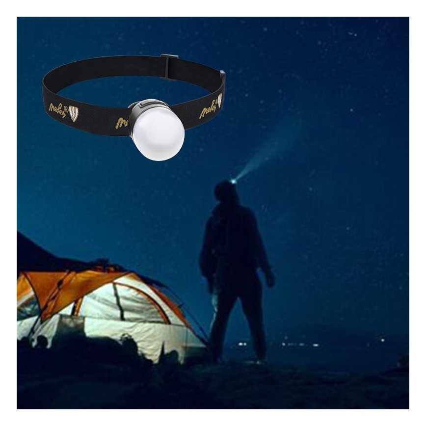 LED Dimbaar rechargeable headlamp LED/8W/5V IP42 210 lm 800 mAh