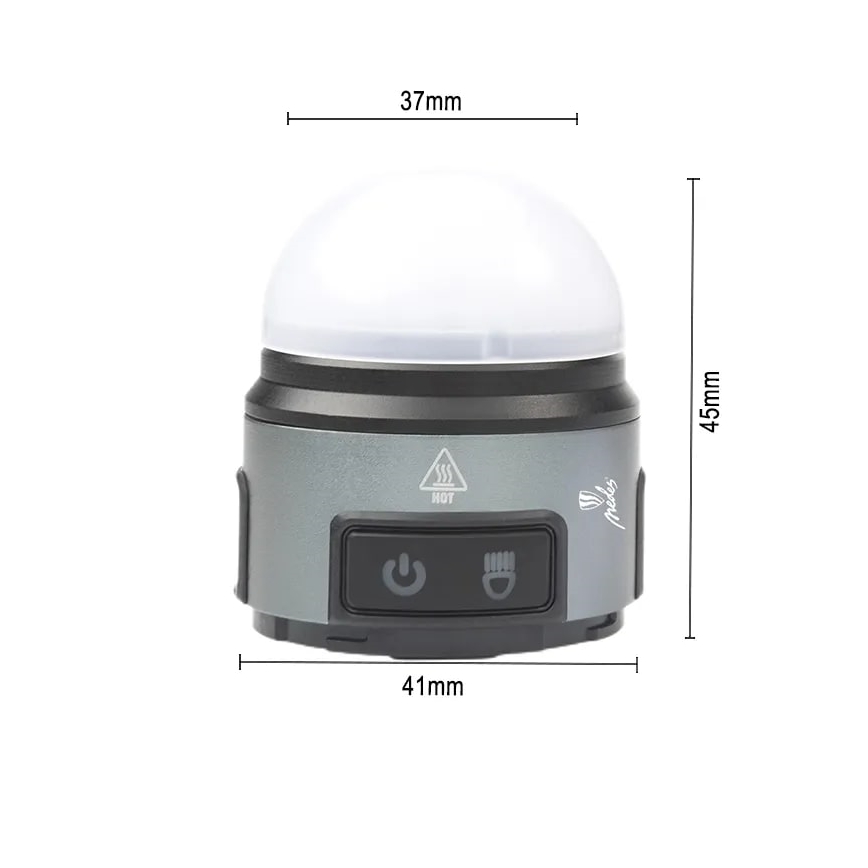 LED Dimbaar rechargeable headlamp LED/8W/5V IP42 210 lm 800 mAh