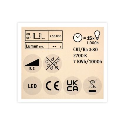 LED Dimbaar reflector gloeilamp GU5,3/6,5W/12V 2700K - Paulmann 28759