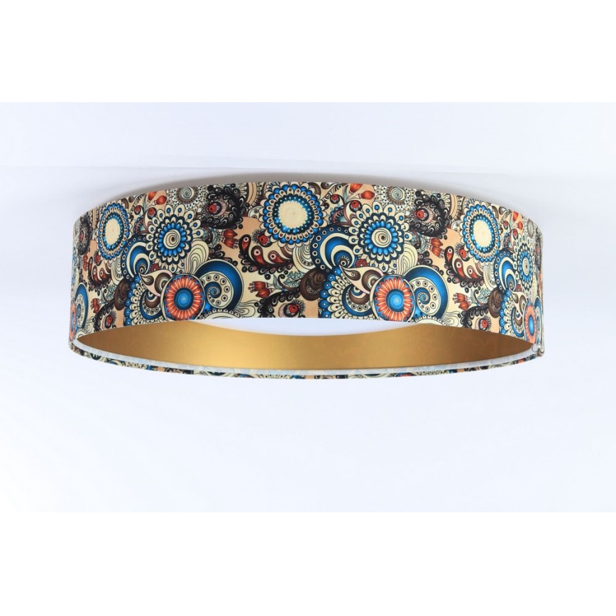 LED Dimbaar Verlichtingsarmatuur SMART GALAXY LED/24W/230V Ø 44 cm multicolor/goud 3000-6500K + afstandsbediening