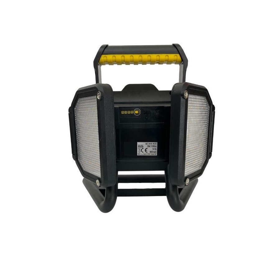 LED Dimbaar werk lamp LED/50W/5V 12000 mAh IP54