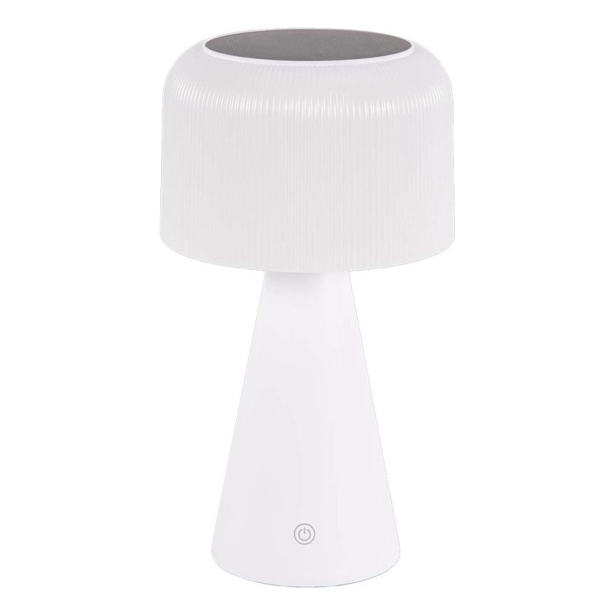 LED Dimbaar zonne- aanraken tafellamp LIMA LED/3,7V 1800 mAh 3000/4000/5000K IP44 wit