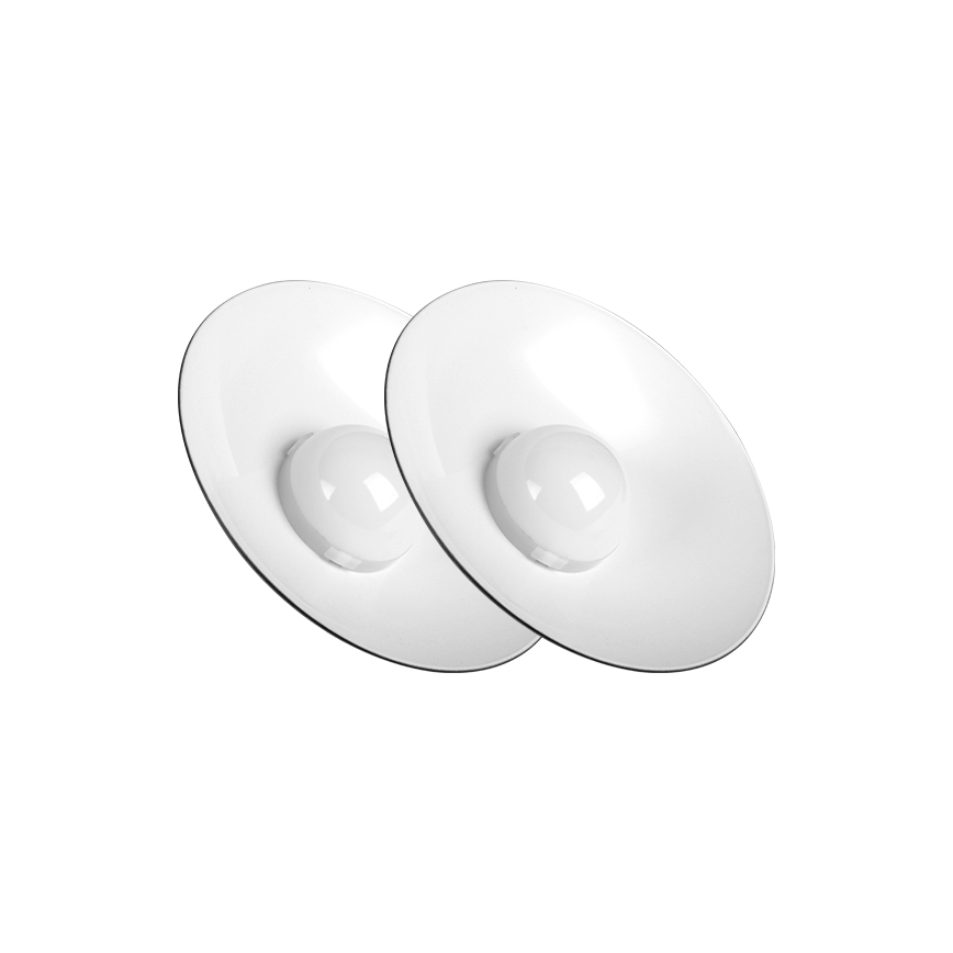 LED Dimbaar zonne- Hanglamp aan een touw 2xLED/1,8W/3,7V IP44 6500K 1200 mAh + afstandsbediening