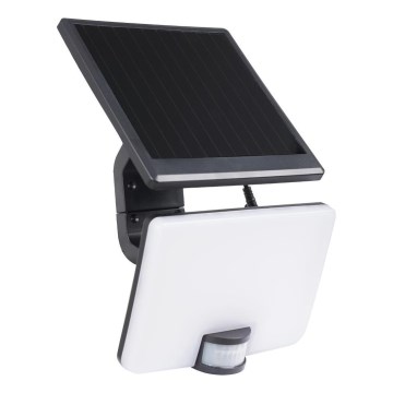 LED Dimbaar zonne- Schijnwerper met bewegingssensor LED/10W/3000 mAh 4000K IP54
