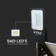 LED Dimbaar hybride zonne- straat lamp LED/50W/230V 4000K IP65 50000 mAh + afstandsbediening