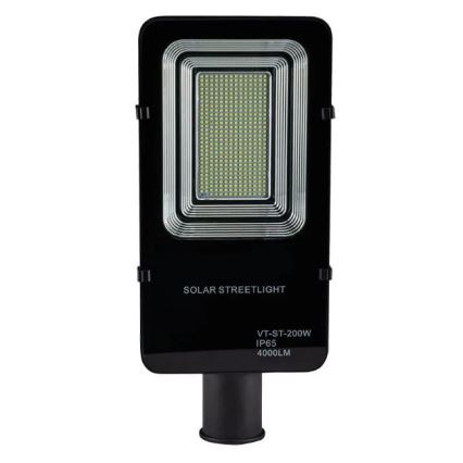 LED Dimbaar zonne- straat lamp LED/50W/6,4V 4000K IP65 50000 mAh + afstandsbediening