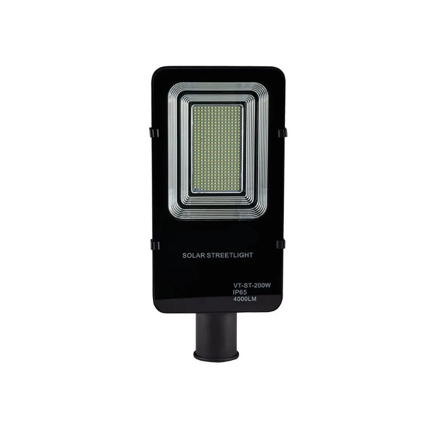 LED Dimbaar zonne- straat lamp LED/50W/6,4V 4000K IP65 50000 mAh + afstandsbediening