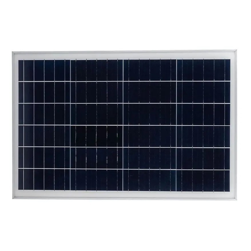 LED Dimbaar zonne- straat lamp LED/50W/6,4V 4000K IP65 50000 mAh + afstandsbediening