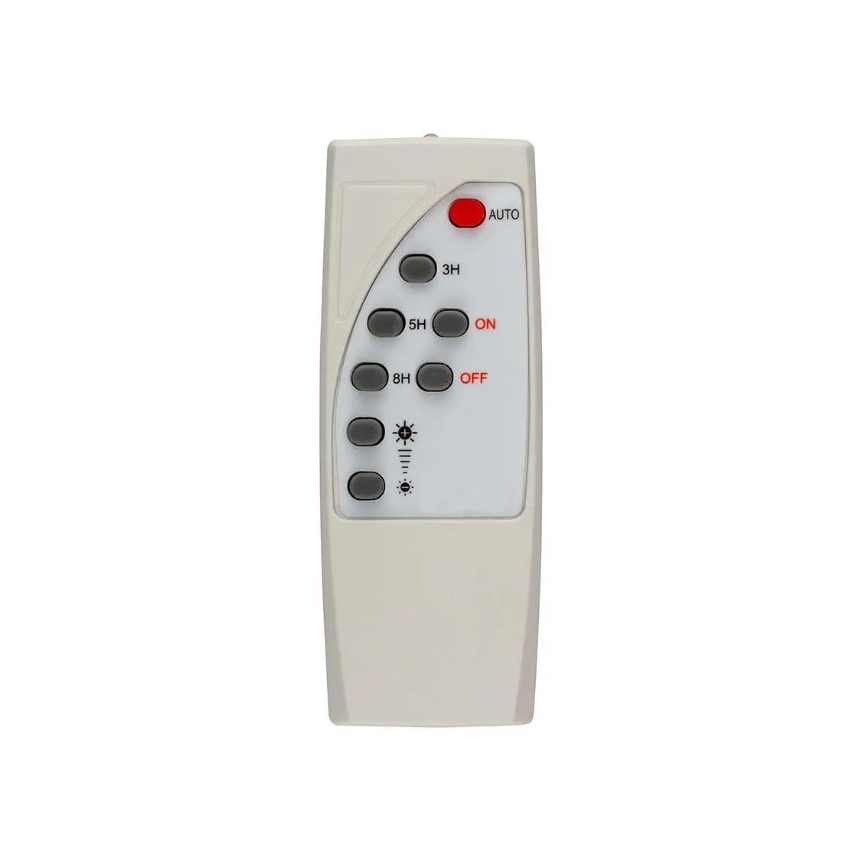 LED Dimbaar zonne- straat lamp LED/50W/6,4V 4000K IP65 50000 mAh + afstandsbediening