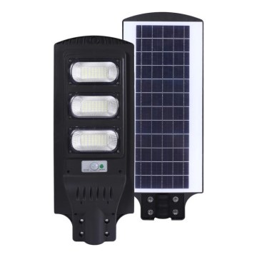 LED Dimbaar zonne- straat lamp met motion en dusk sensor URBI LED/8W/3,2V 6500K IP54 + afstandsbediening