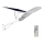 LED Dimbaar zonne- straat lamp SAMSUNG CHIP LED/50W/6,4V 4000K IP65 30000 mAh + afstandsbediening