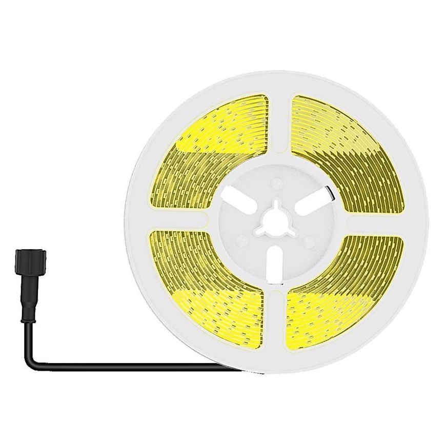 LED Dimbaar zonne- strip LED/1,2W/3,7V 4000K IP67 5m + afstandsbediening