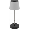 LED-dimbare aanraakgevoelige oplaadbare buitentafellamp LED/2W/5V IP44 1200 mAh grijs