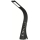 LED dimbare aanraaktafellamp met display LED/7W/5V zwart