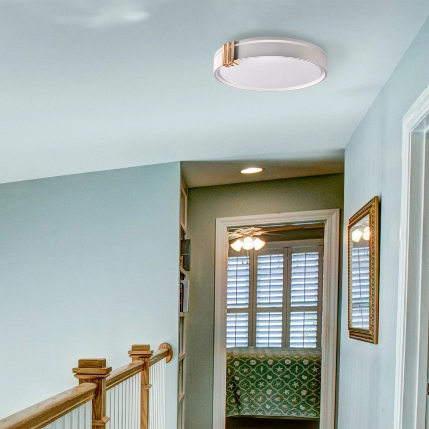 LED Dimbare badkamer plafondverlichting ARLETTA LED/48W/230V diameter 38 cm 3000-6000K IP44 + afstandsbediening
