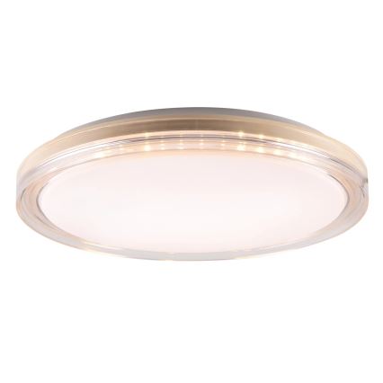 LED Dimbare badkamer plafondverlichting CASSANDRA LED/72W/230V diameter 49 cm 3000-6000K IP44 + afstandsbediening