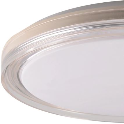 LED Dimbare badkamer plafondverlichting CASSANDRA LED/72W/230V diameter 49 cm 3000-6000K IP44 + afstandsbediening