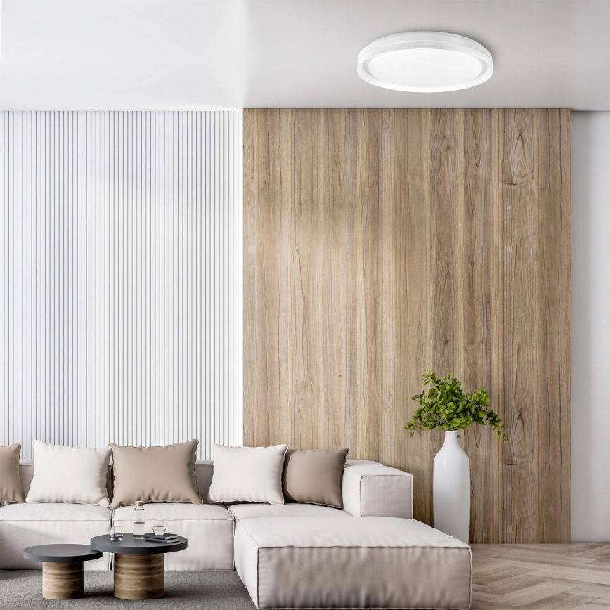 LED Dimbare badkamer plafondverlichting ELIZA LED/72W/230V diameter 48,5 cm 3000-6000K IP44 + afstandsbediening