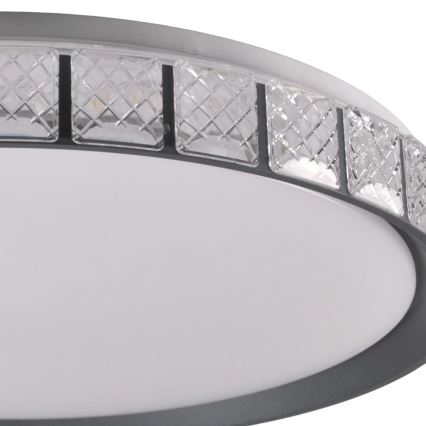 LED Dimbare badkamer plafondverlichting NINA LED/72W/230V diameter 49 cm 3000-6000K IP44 + afstandsbediening