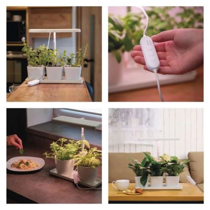 LED-dimbare binnenkweeklamp GROW LED/7W/5V