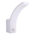 LED Dimbare buitenwandlamp met bewegings- en schemerschakelaar LED/12/15/20W/230V IP65 wit