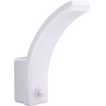 LED Dimbare buitenwandlamp met bewegingssensor en schemersensor LED/12/15/20W/230V IP65 wit