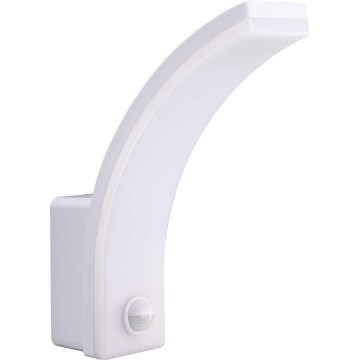LED Dimbare buitenwandlamp met bewegingssensor en schemersensor LED/12/15/20W/230V IP65 wit