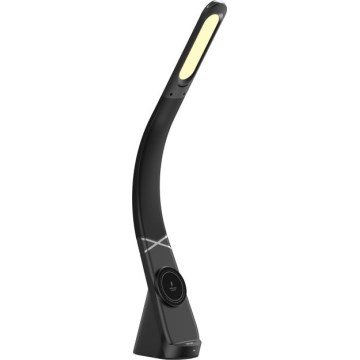 LED-dimbare bureaulamp met draadloze oplaadfunctie MAGIC LED/5W/230V zwart