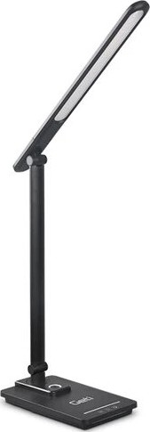 LED dimbare bureaulamp met USB LED/9W/230V 3000K/4000K/5500K zwart