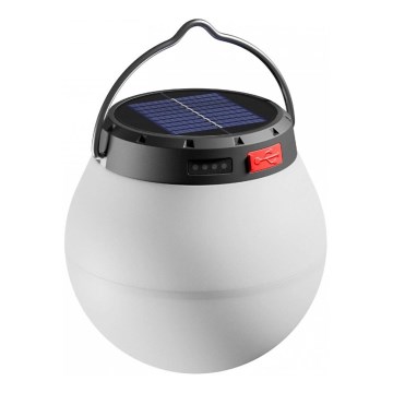 LED-dimbare, draagbare, zonne-oplaadbare lamp LUMINA ORB LED/5V 800 mAh