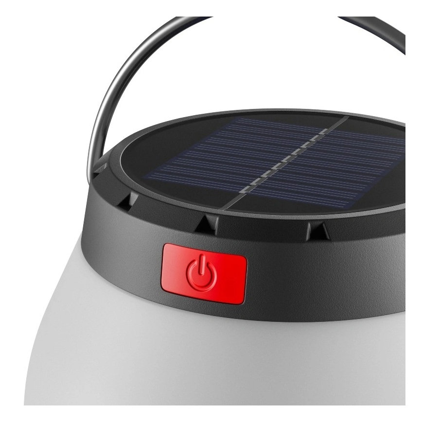 LED-dimbare, draagbare, zonne-oplaadbare lamp LUMINA ORB LED/5V 800 mAh