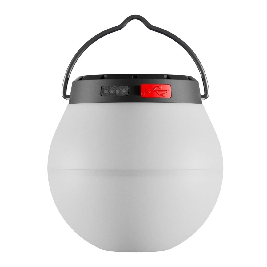 LED-dimbare, draagbare, zonne-oplaadbare lamp LUMINA ORB LED/5V 800 mAh