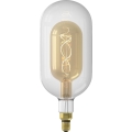 LED dimbare filamentlamp E27/3W/230V 2200K, goudkleurig