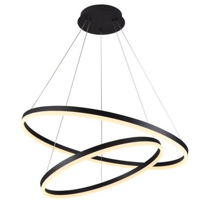 LED dimbare hanglamp aan kabel LED/100W/230V 3000-6500K Ø 80 cm + afstandsbediening