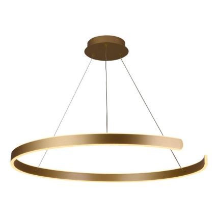 LED dimbare hanglamp aan kabel LED/100W/230V 3000-6500K Ø 80 cm + afstandsbediening