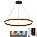 LED Dimbare hanglamp aan kabel LED/110W/230V 3000-6500K Ø 80 cm + afstandsbediening