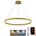 LED Dimbare hanglamp aan kabel LED/110W/230V 3000-6500K Ø 80 cm + afstandsbediening