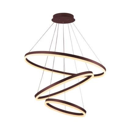 LED dimbare hanglamp aan kabel LED/125W/230V 3000-6500K Ø 80 cm + afstandsbediening