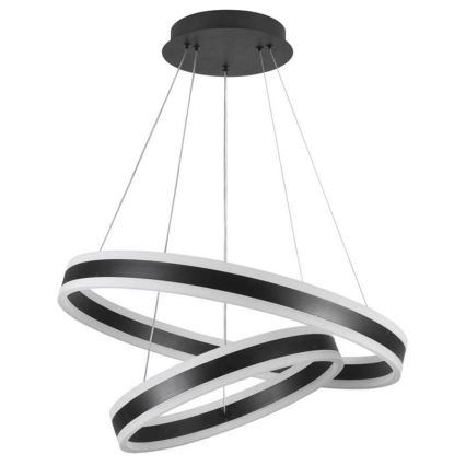 LED Dimbare hanglamp aan kabel LED/135W/230V 3000-6500K Ø 60 cm + afstandsbediening