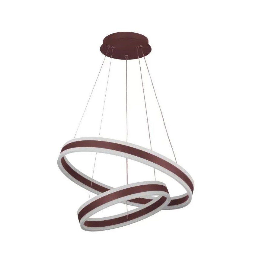 LED Dimbare hanglamp aan kabel LED/135W/230V 3000-6500K Ø 60 cm + afstandsbediening