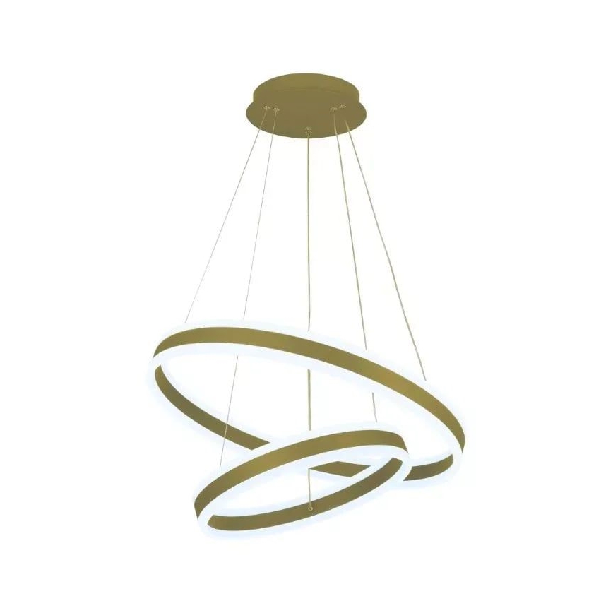 LED Dimbare hanglamp aan kabel LED/135W/230V 3000-6500K Ø 60 cm + afstandsbediening