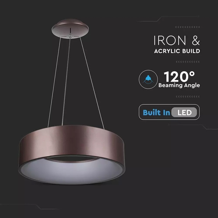 LED-dimbare hanglamp aan kabel LED/20W/230V