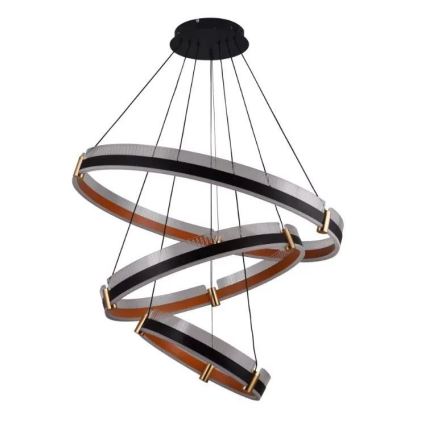 LED dimbare hanglamp aan kabel LED/240W/230V 3000-6500K Ø 80 cm + afstandsbediening