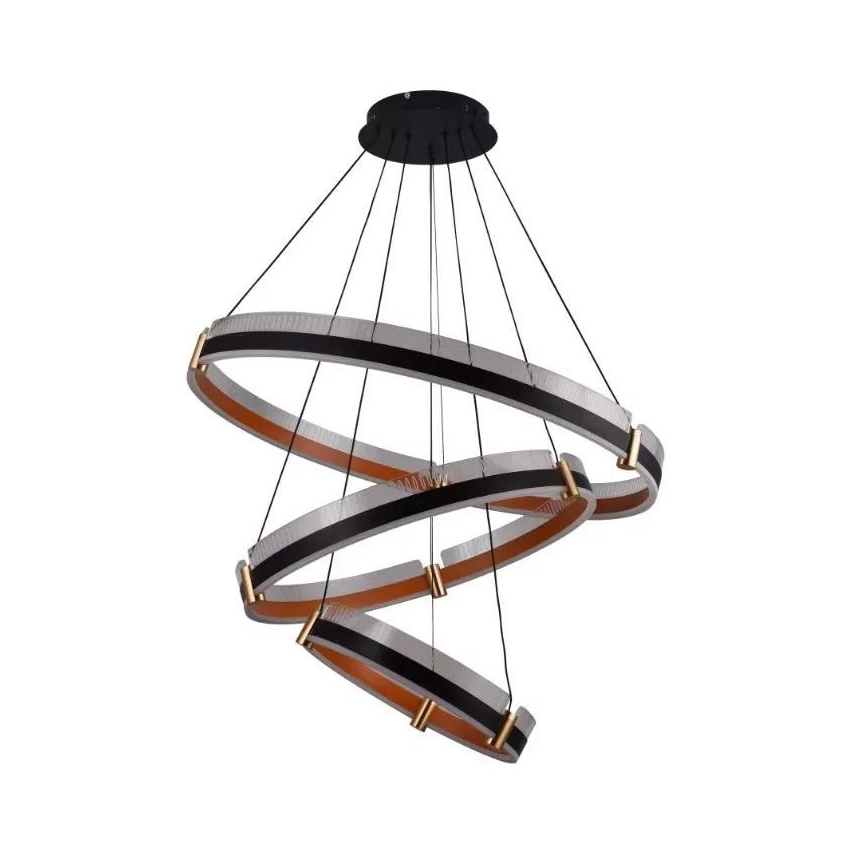 LED dimbare hanglamp aan kabel LED/240W/230V 3000-6500K Ø 80 cm + afstandsbediening